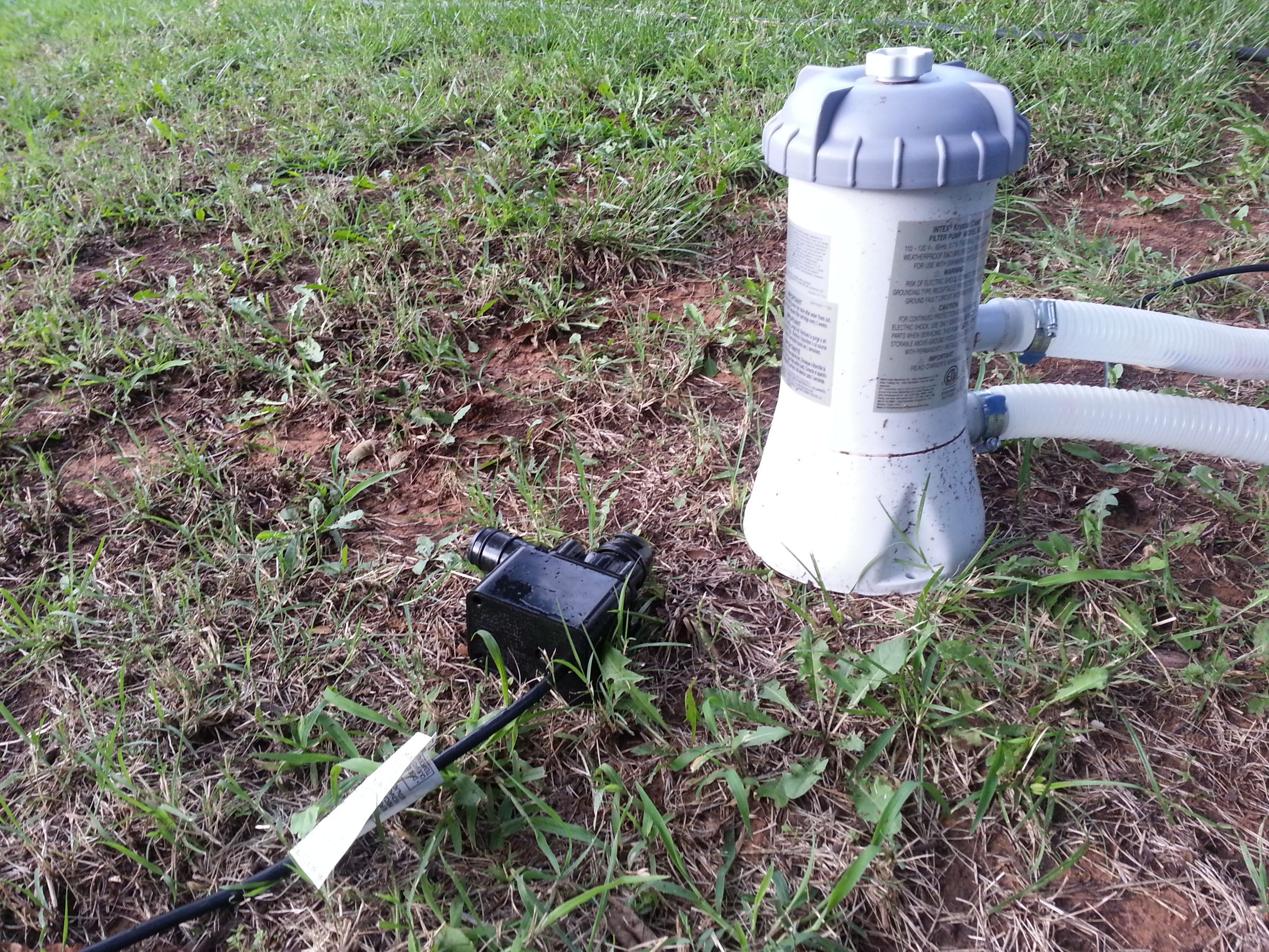 Small Pool Filter Upgrade