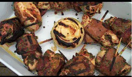 How to Make Bacon-wrapped Chicken Pesto