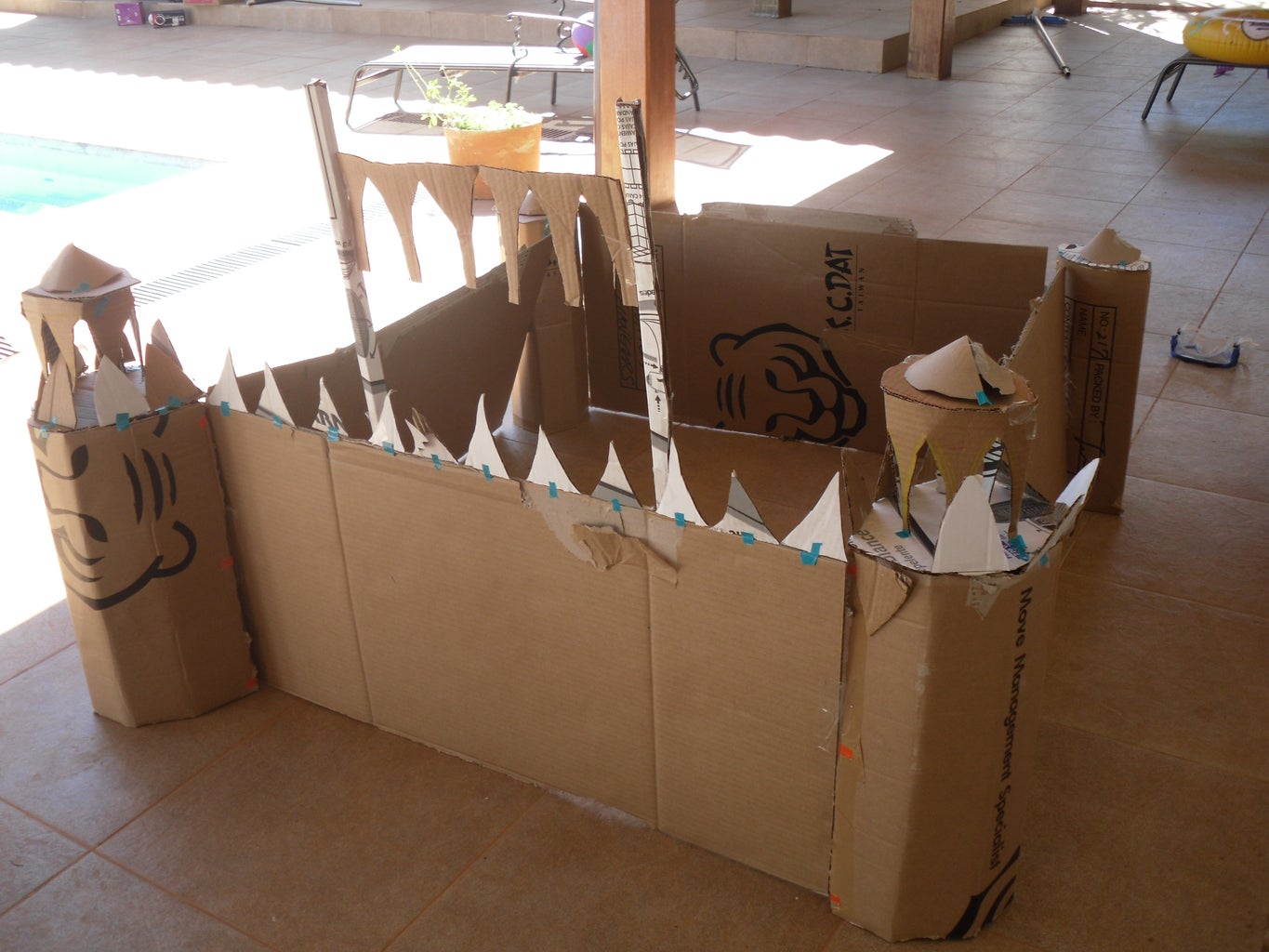 Cardboard Fort : 6 Steps - Instructables