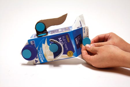 Makedo Milk Carton Fish