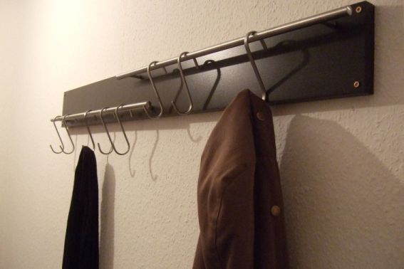 Simple Wardrobe Using Locker Handles (IKEA Hack)