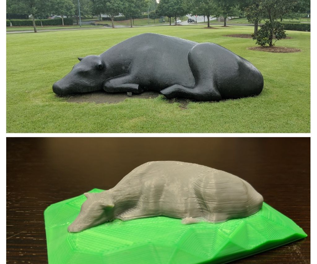 3D Scanning and Printing Statues Using TRNIO and Meshmixer! 