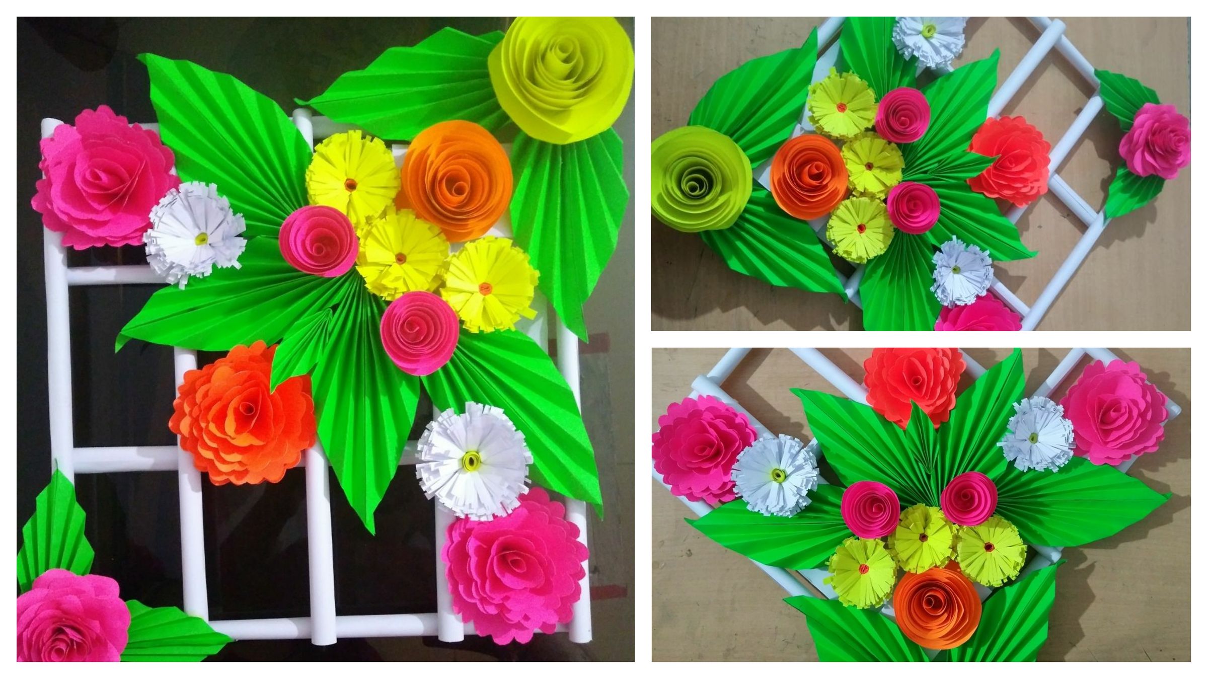 PAPER WALL DECORATION CRAFT 5 Steps Instructables