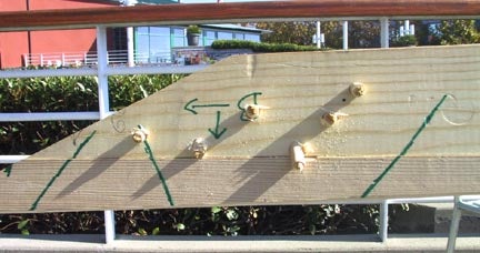 Dowel the Bow and Stern