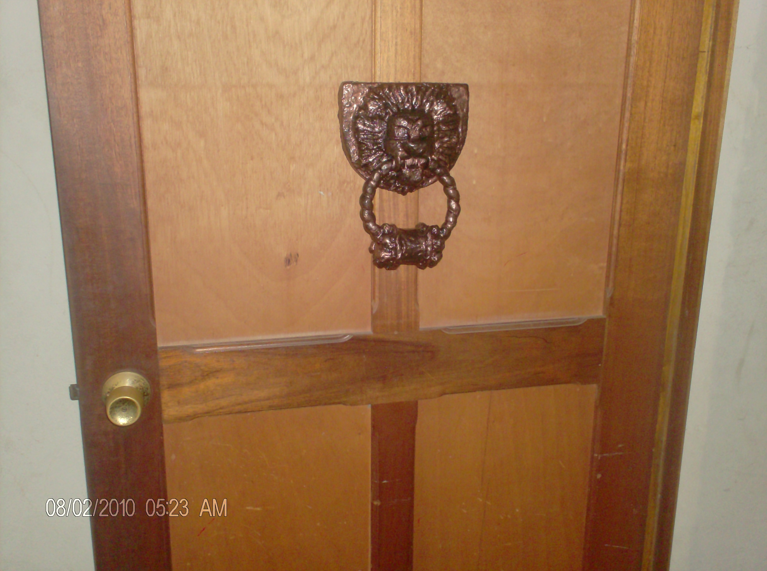 Lion Door Knocker