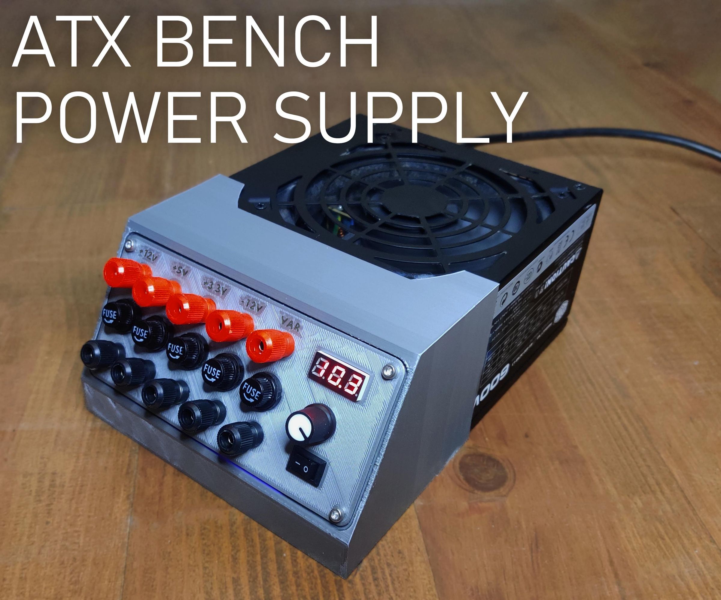 ATX Bench Power Supply 13 Steps (with Pictures) Instructables