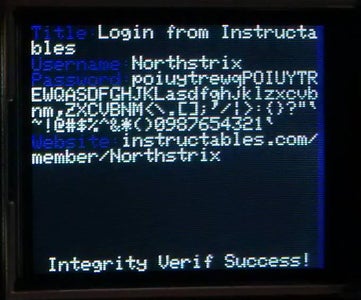 View Login From SD Card