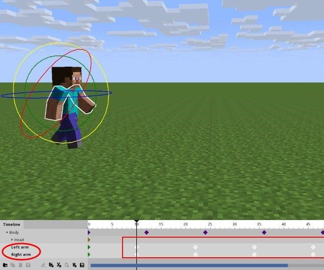 Minecraft Animation Maker - Walking Animation
