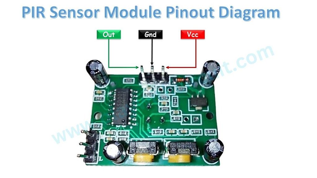 Pir Sensor Input HC-SR501 PIR Sensor With Arduino : 4 Steps (with Pictures) - Instructables