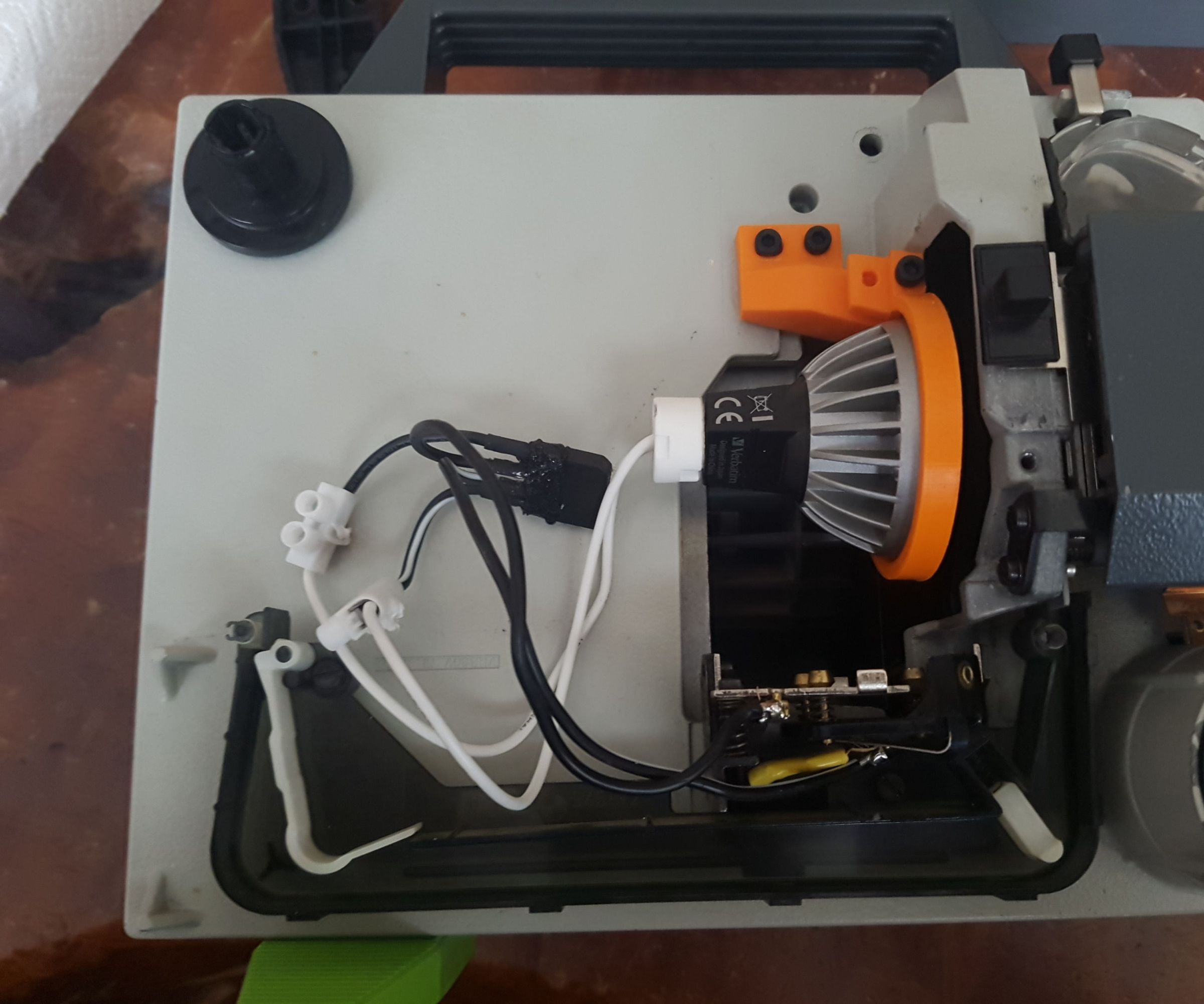 Eumig Mark 502D LED Bulb Upgrade