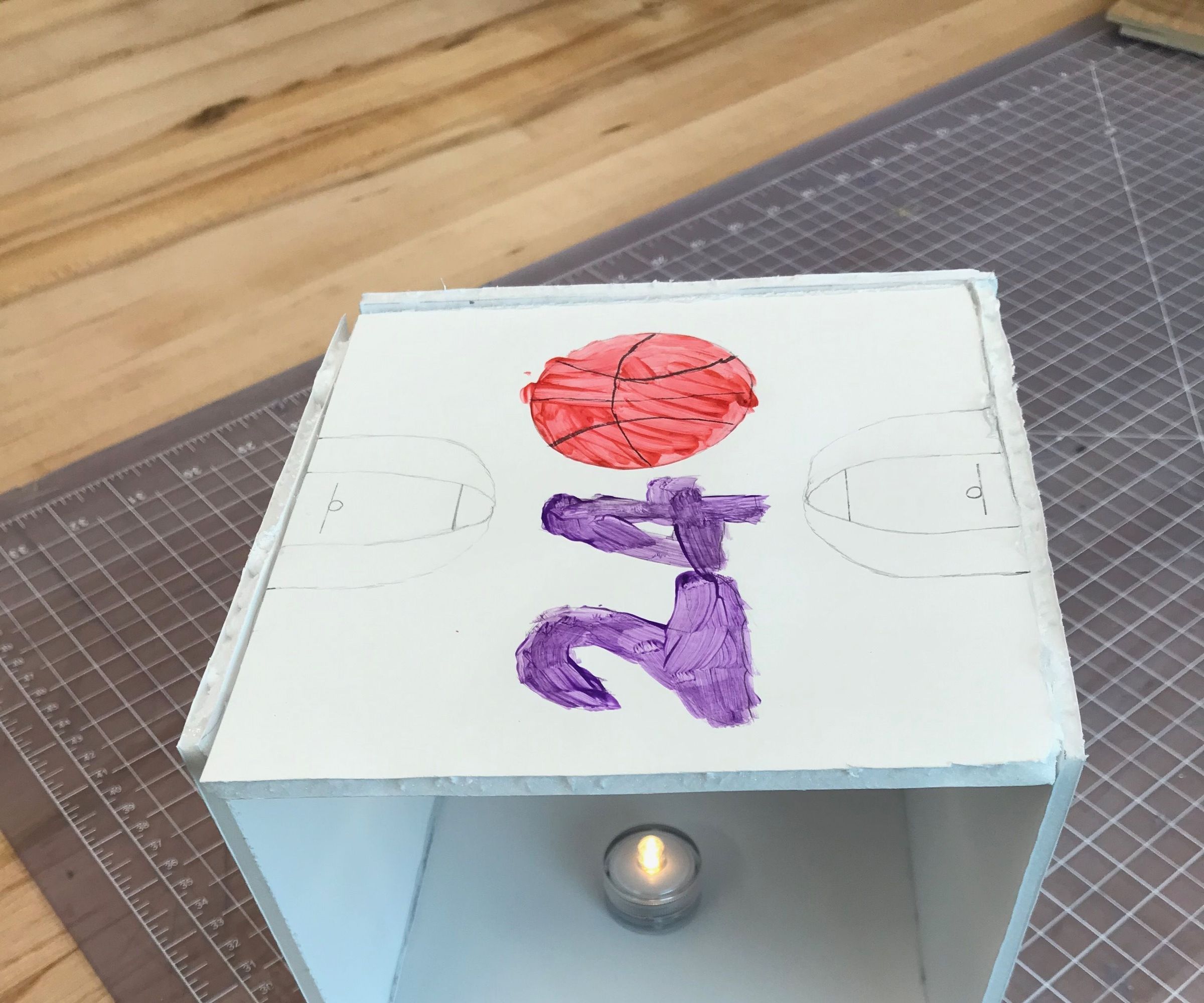 Kobe Bryant Memorial Lamp