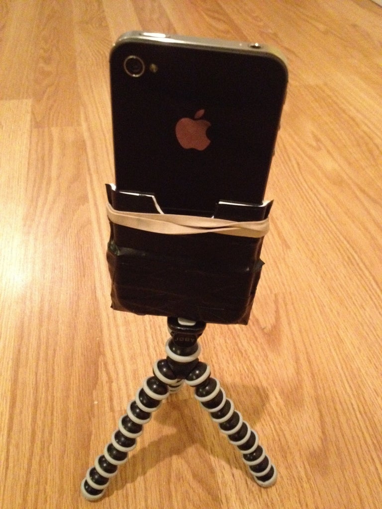FREE Tripod/Gorillapod IPhone Adaptor Instructables