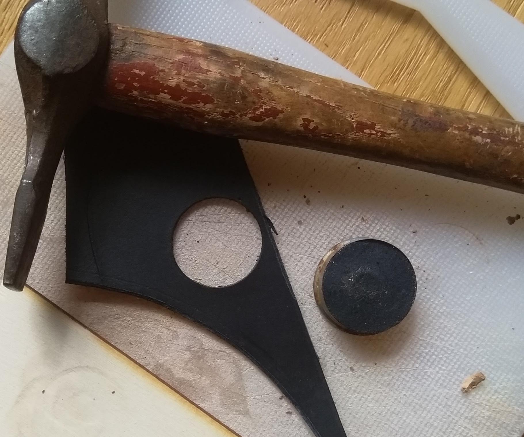 Cutting Die From a Shotgun Cartridge/Shell