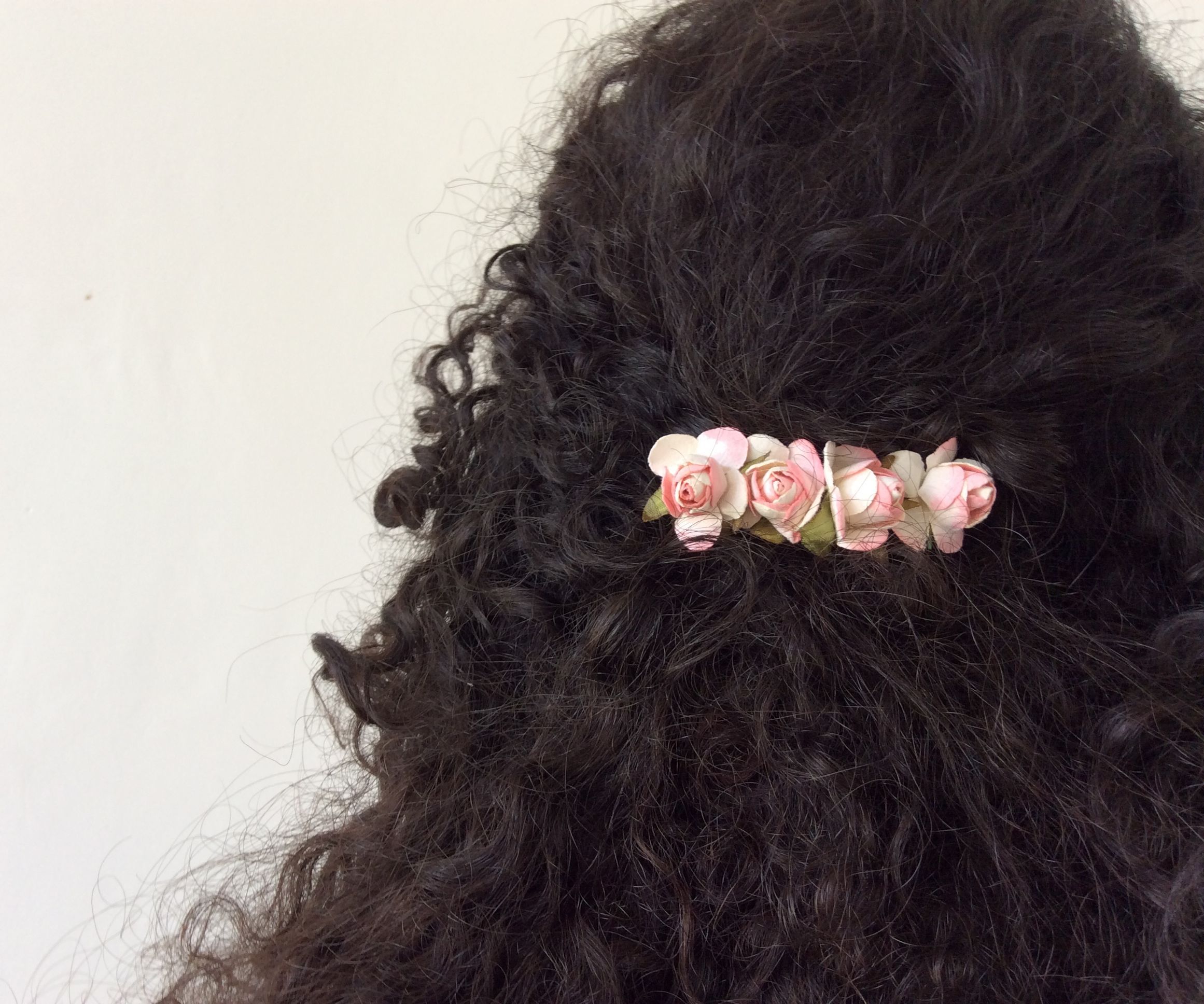 Realistic Flowers Hair Clip