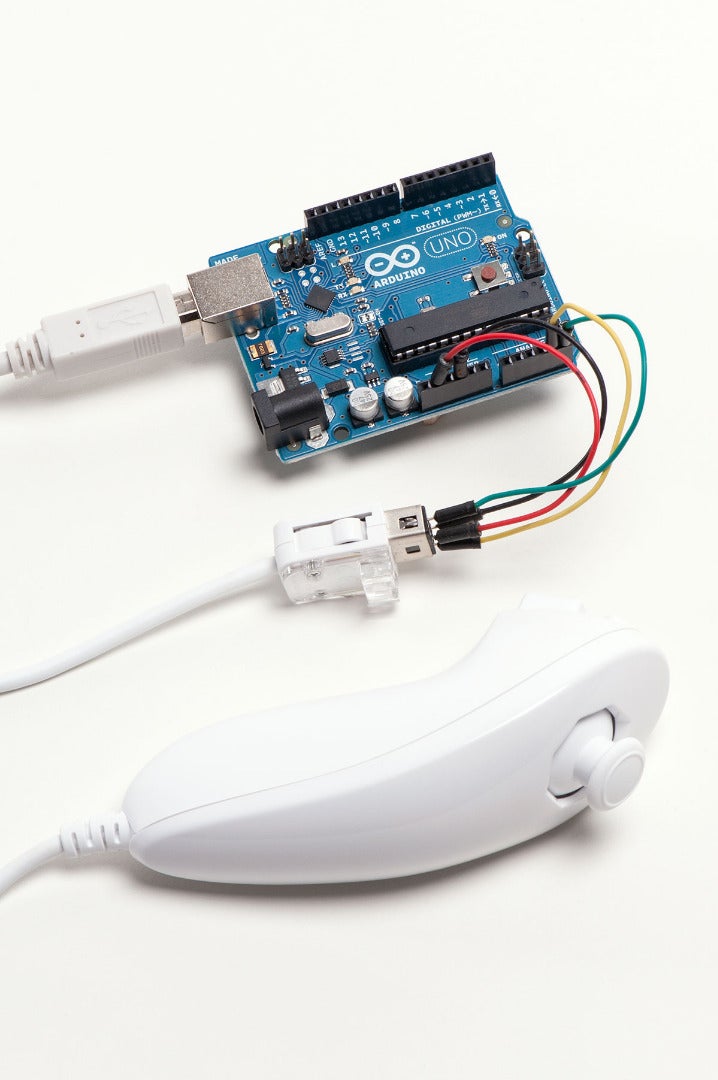 Arduino Wii Nunchuck Controller