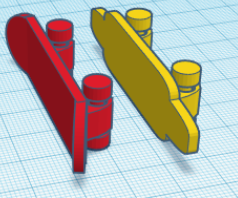 Print-in-place Rolling Skateboard (tech Decks)