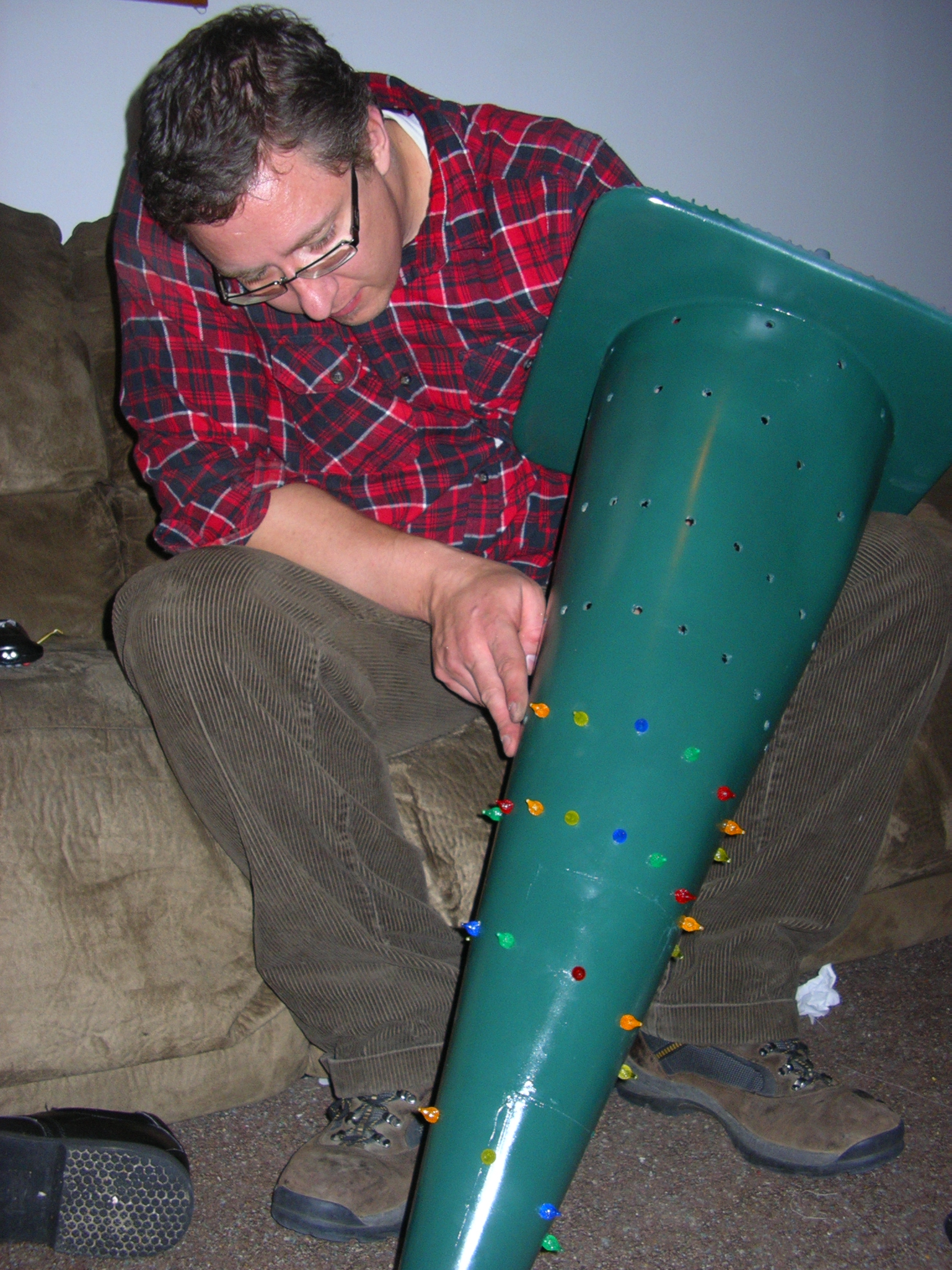 Traffic Cone Christmas Tree 7 Steps Instructables