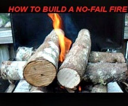 Build a No-fail Fire in 4 Easy Steps