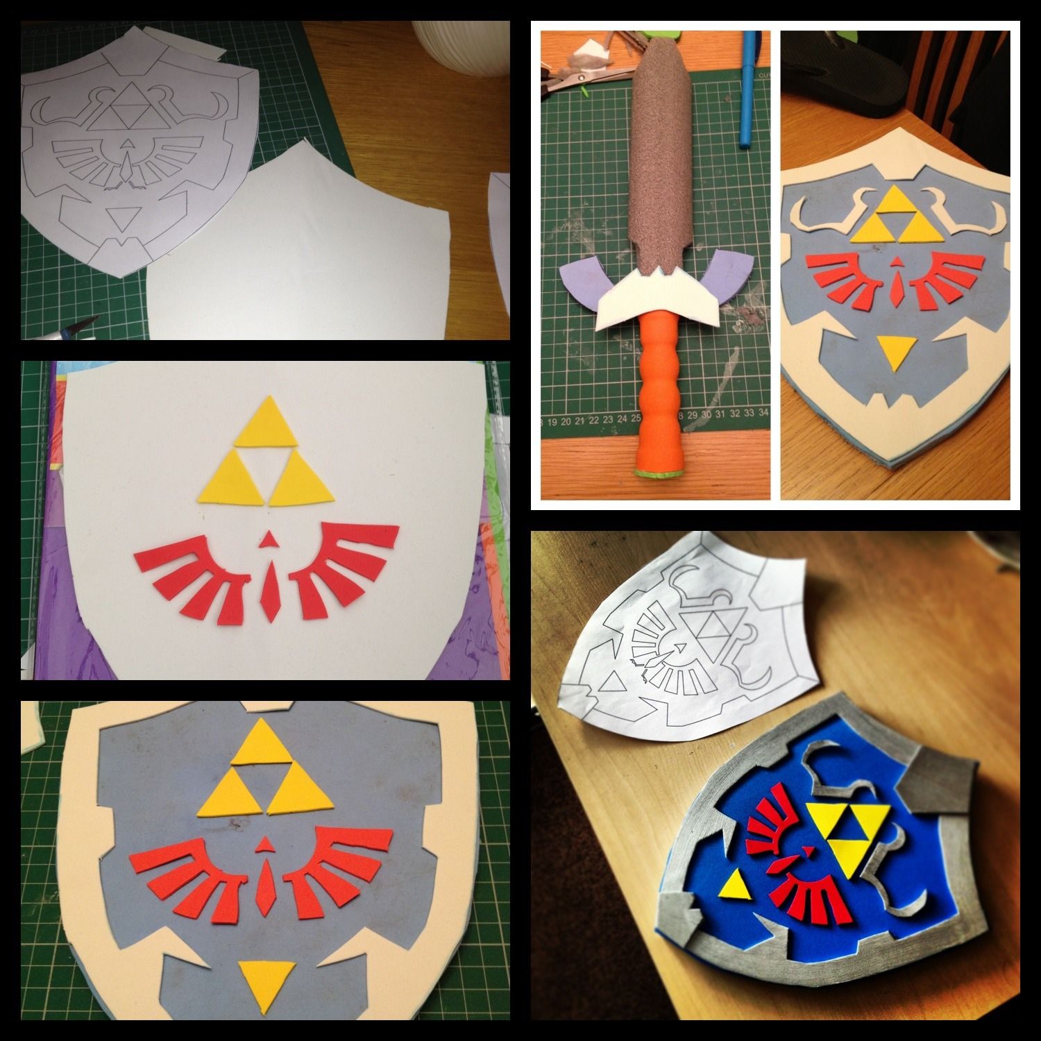Toddler Hylian Shield and Sword : 5 Steps (with Pictures) - Instructables