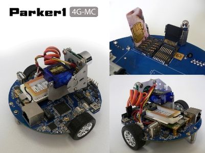 Parker1 WiFi / 4G Mobile Robot