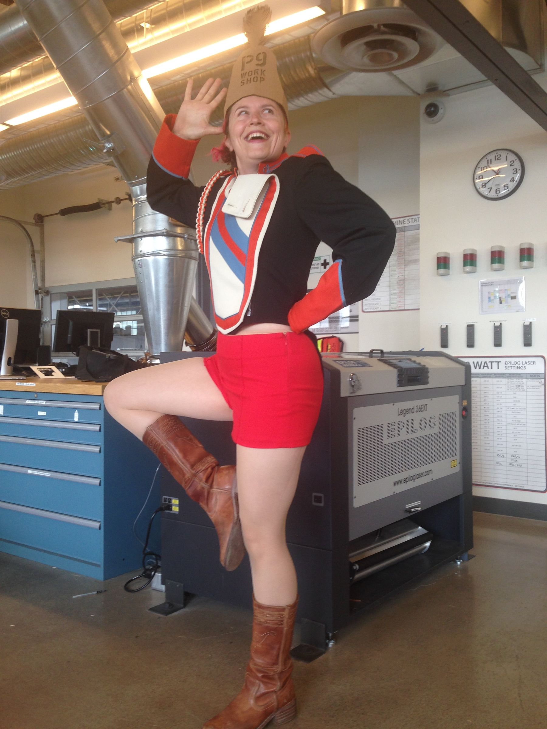 Laser-cut a Drum Major's Hat for Tremendress Tuesday (or Just for Fun ...