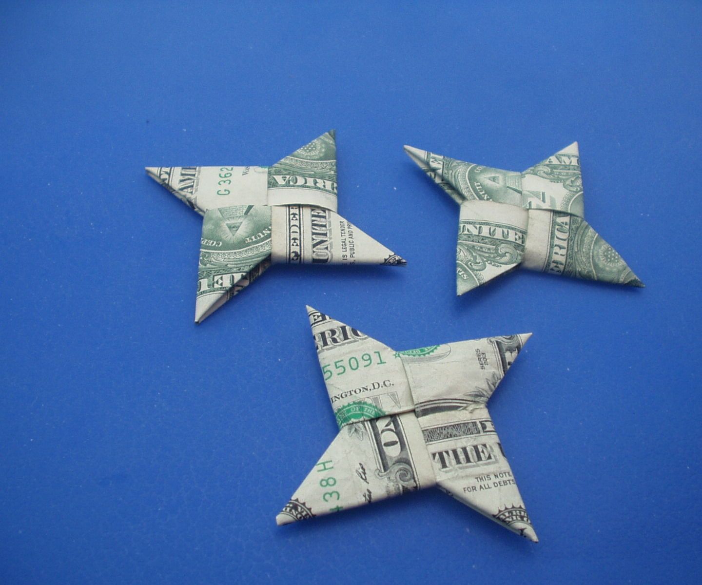 Dollar Bill Ninja Star