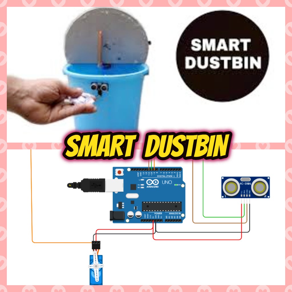 Arduino Tinker CAD Smart Dustbin : 3 Steps - Instructables