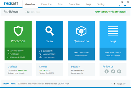 Scan With HitmanPro, Malwarebytes, and Emsisoft Anti-Malware