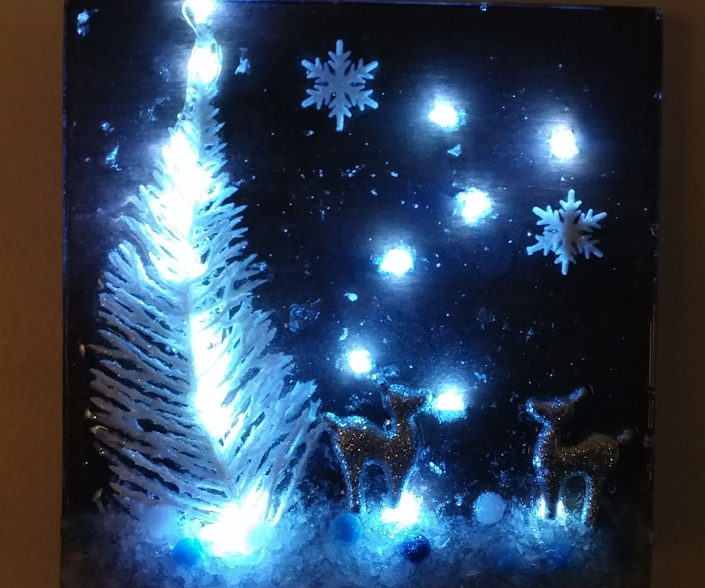 3D LED HOLIDAY PLAQUE