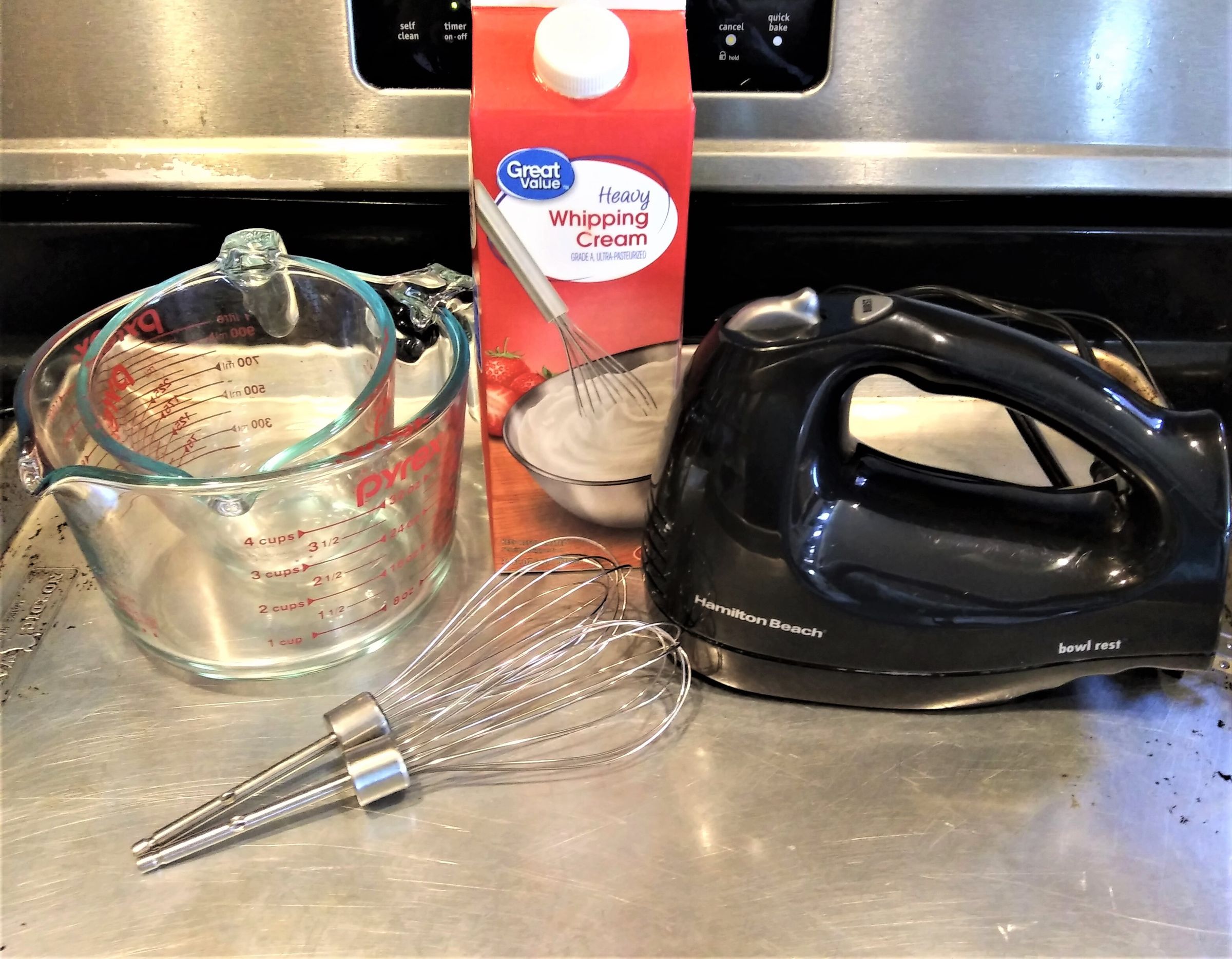 Homemade Whipped Cream FAST Easiest Hack 6 Steps Instructables