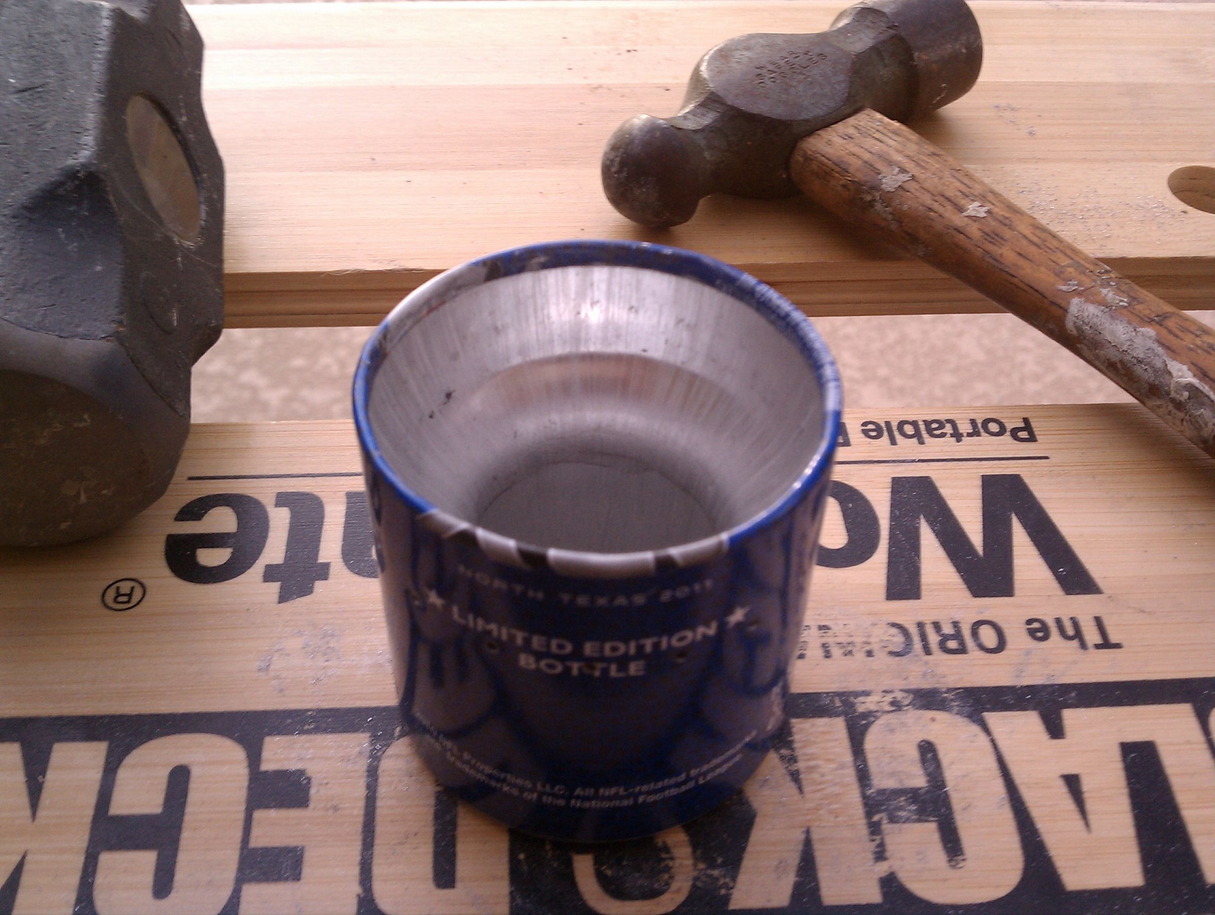 Aluminum Bottle Alcohol Stove 5 Steps Instructables