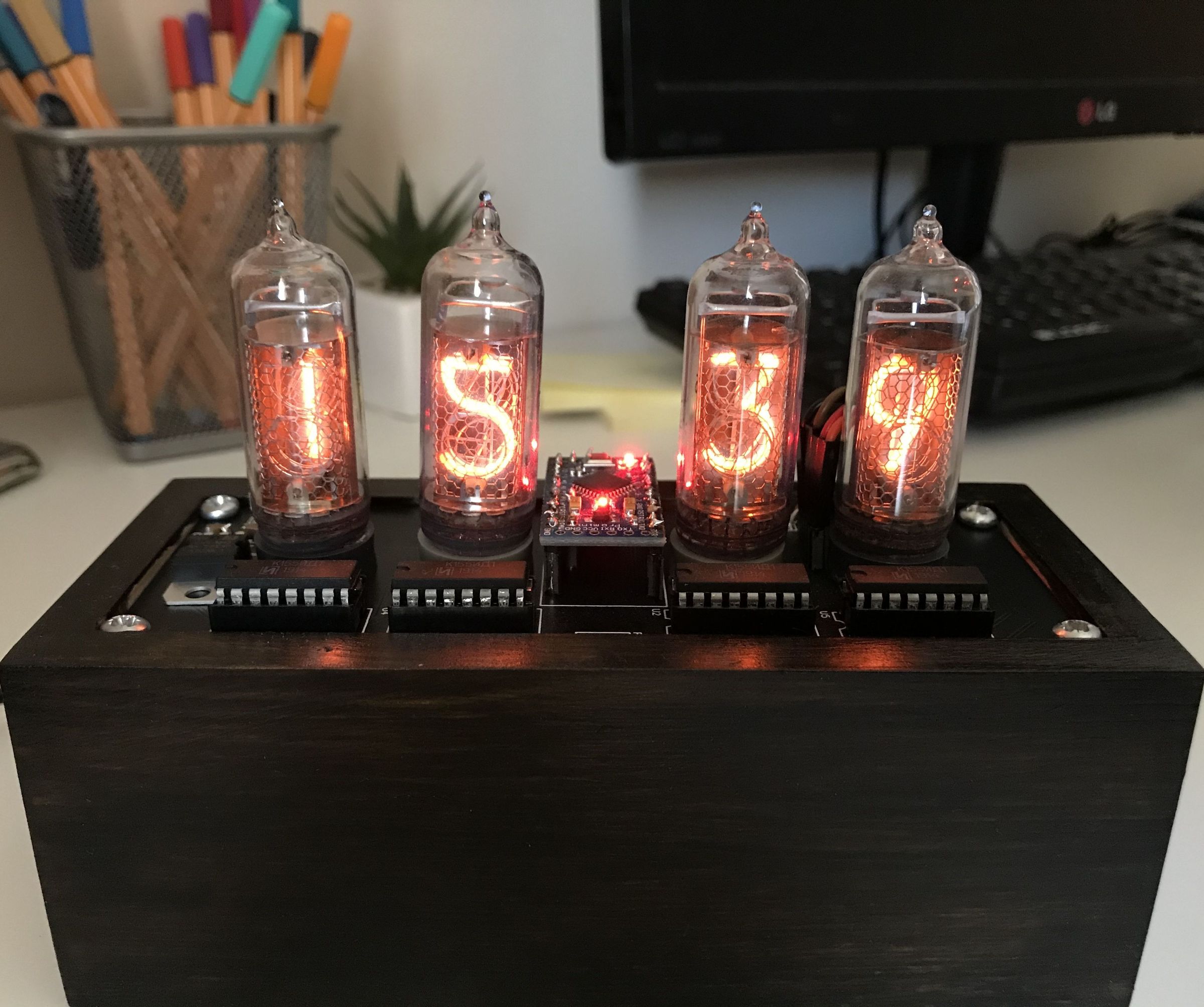 DIY IN-14 Nixie Clock