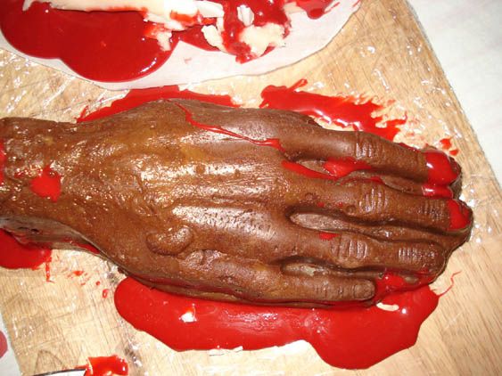 Bloody Fudge Hands