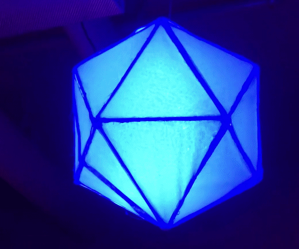 D20 Inspired Chandelier
