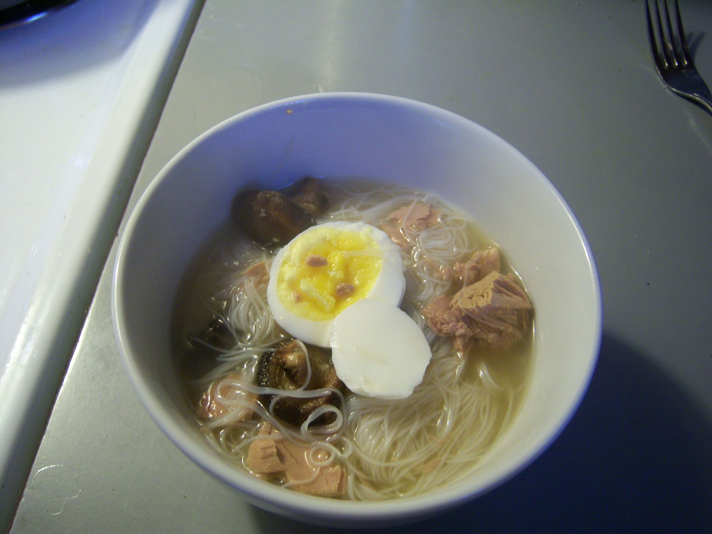 How to Make an Asian Inspired Noodle Soup for $2.50