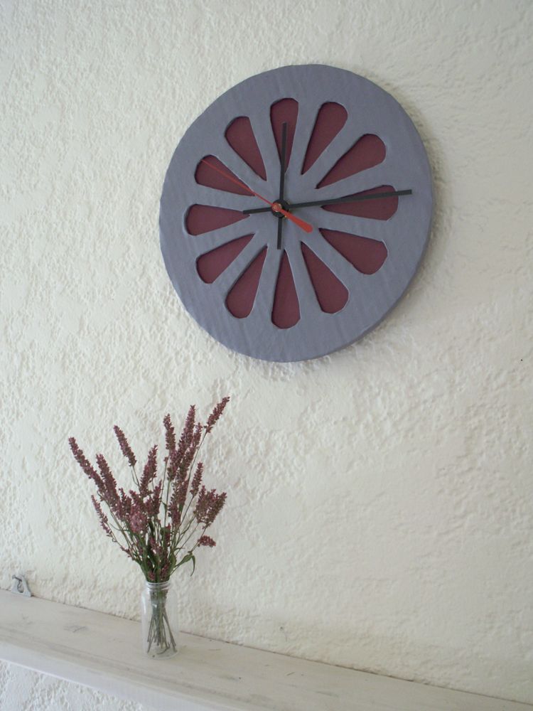 Paper-mache Clock Face
