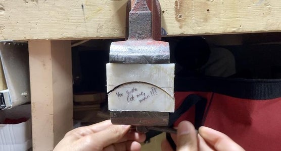 Soft Faced Bending Tool