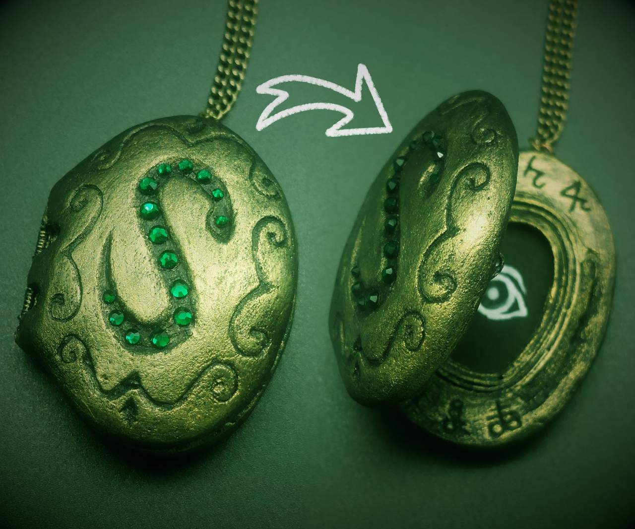 Slytherin's Locket (With Secrets Inside!)