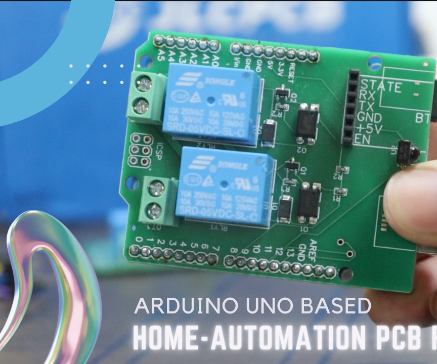 Home-Automation PCB for Beginners. | Giveaway
