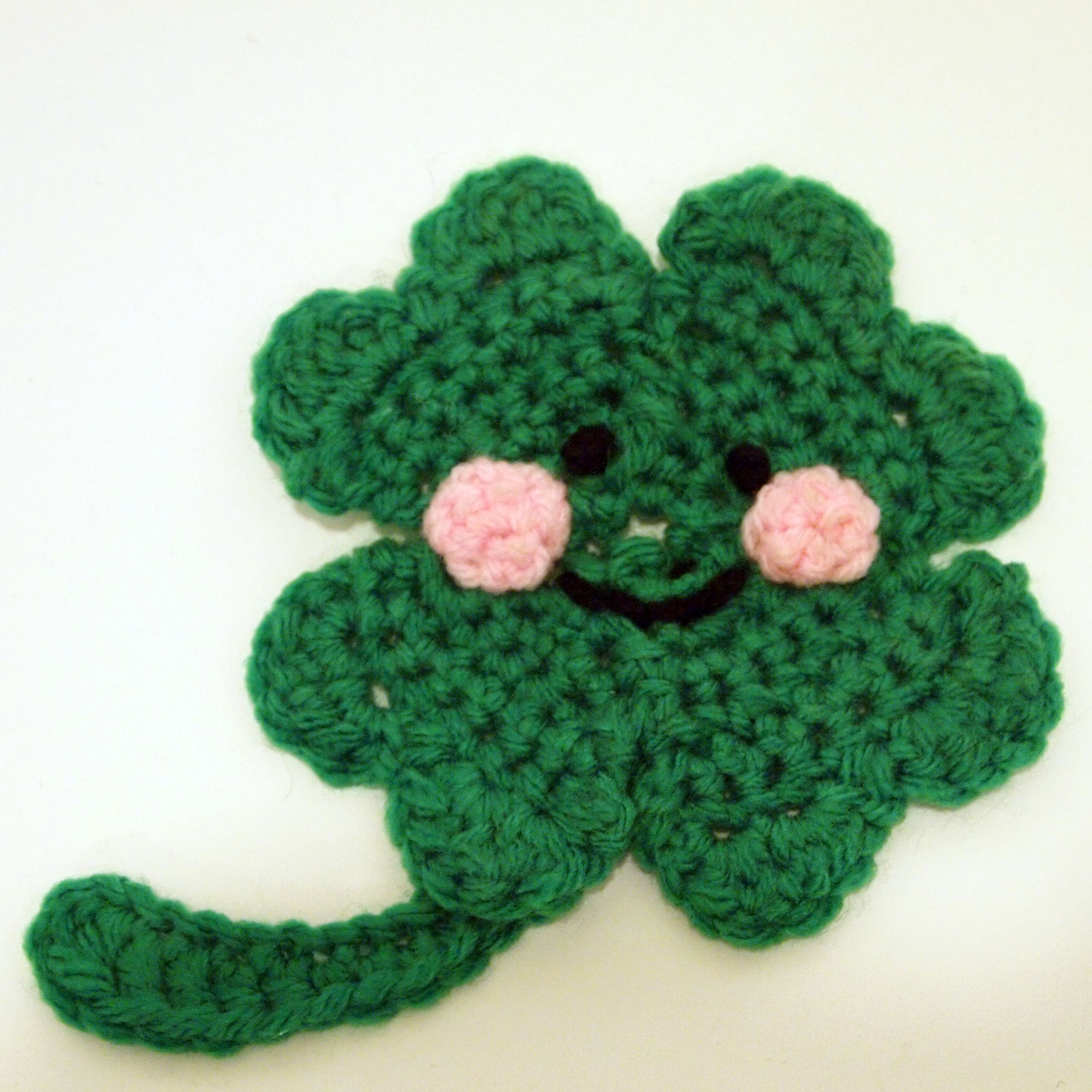 Amigurumi Four Leaf Clover