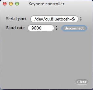 Control Your Keynote With Arduino