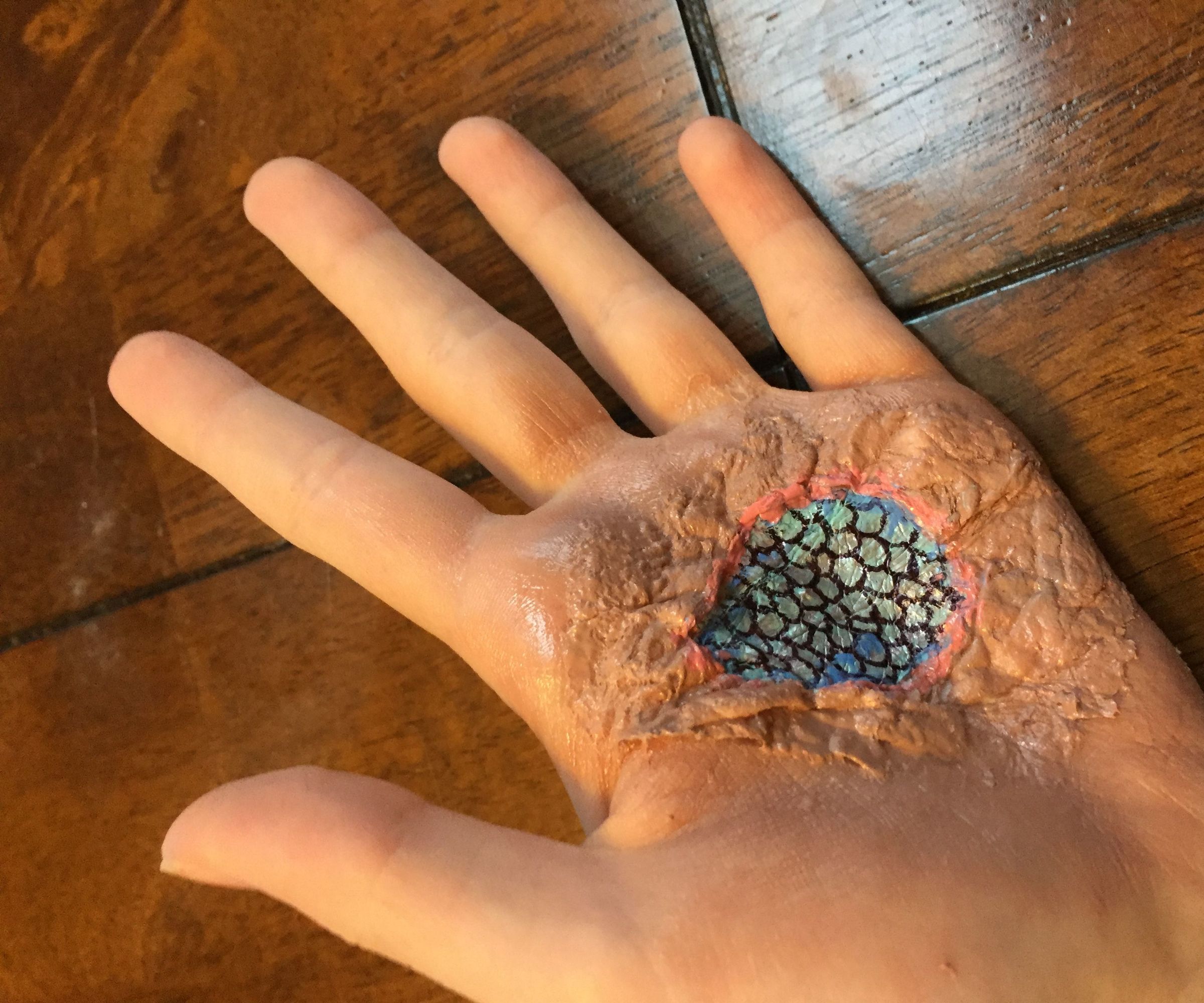 Easy DIY Mermaid Effect!