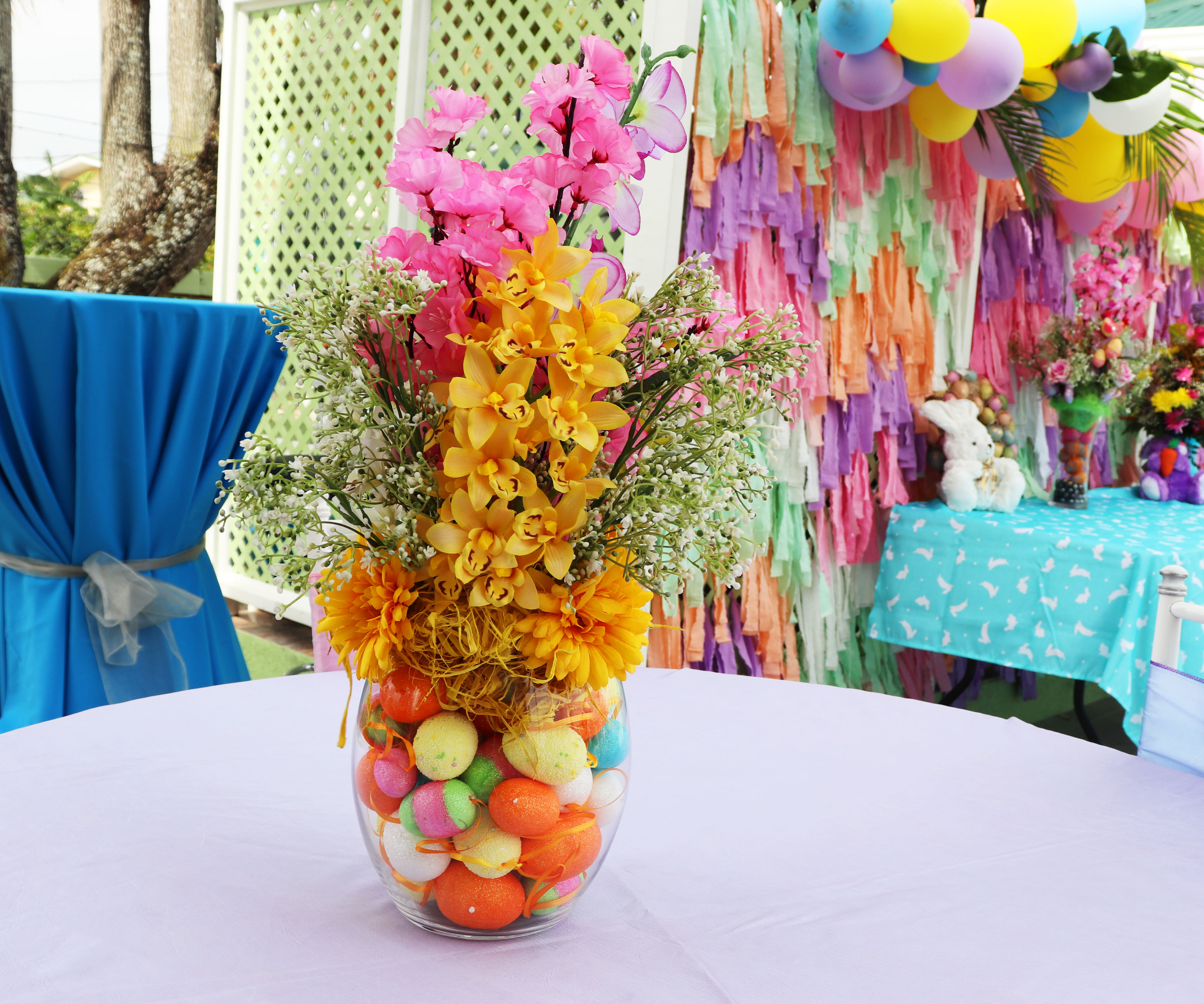 Easy Easter Floral Arrangement