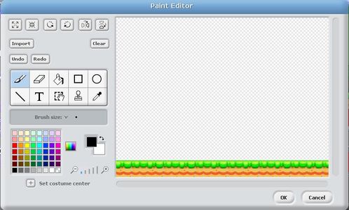 Make Your Flooring, Border and Background