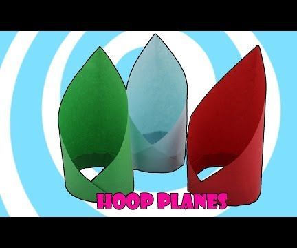 Origami Hoop Plane Video Tutorial 