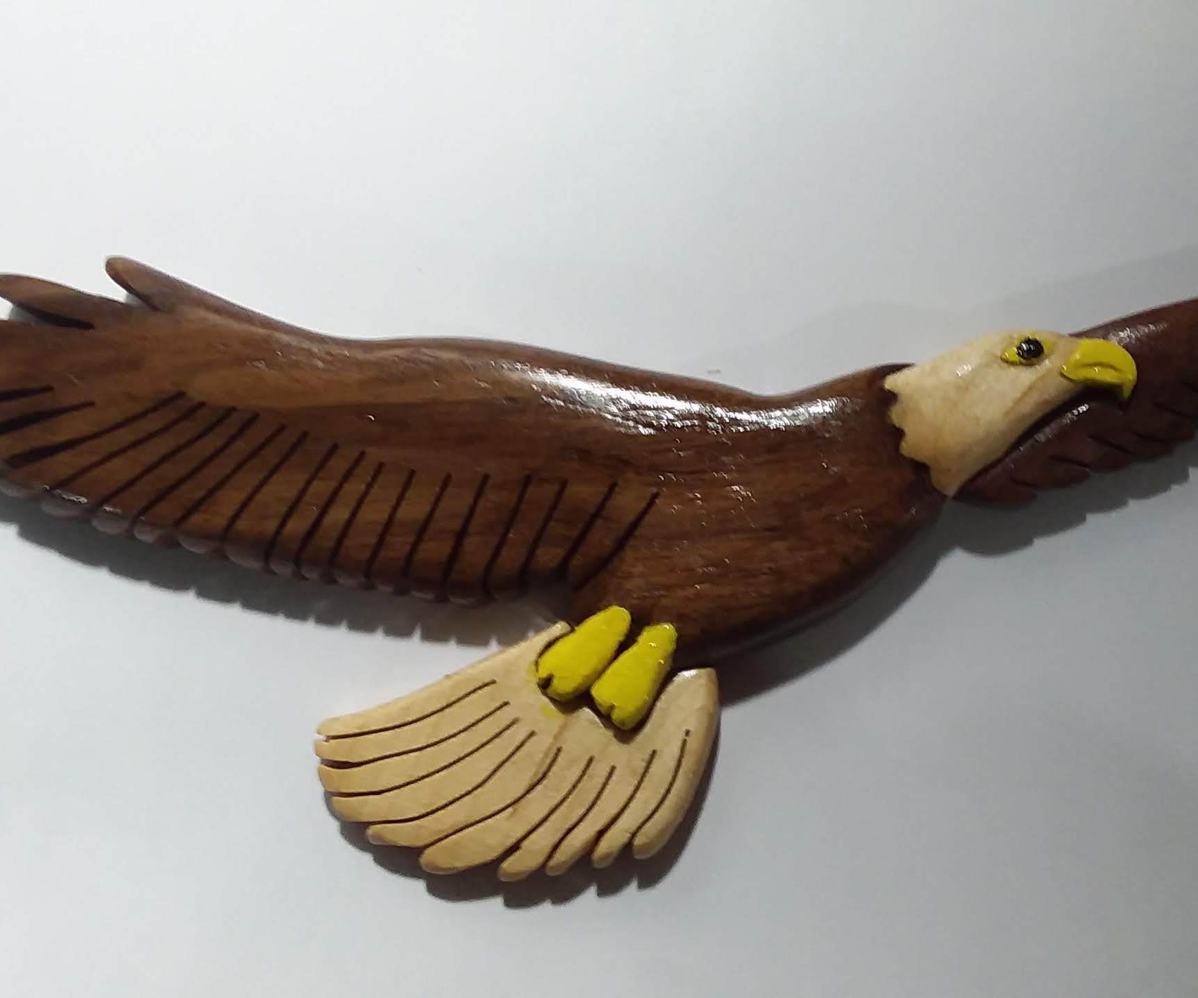Small Wooden Eagle