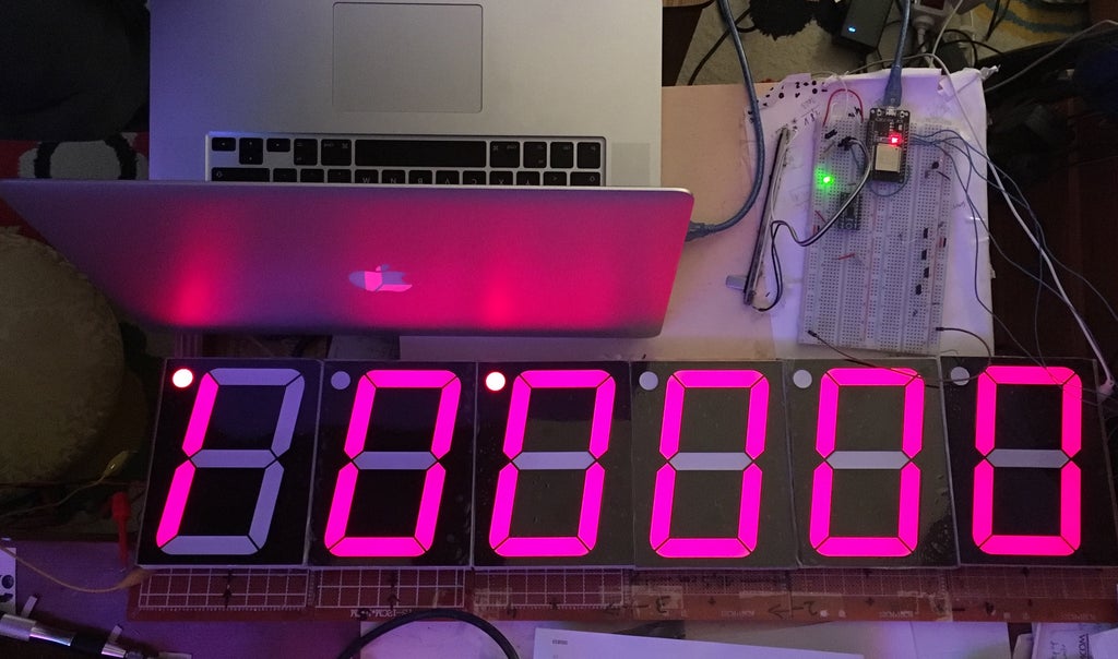 Multiplexing 7 Segment Displays With Arduino and Shift Registers : 5 ...