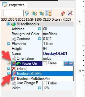 In Visuino Set Components
