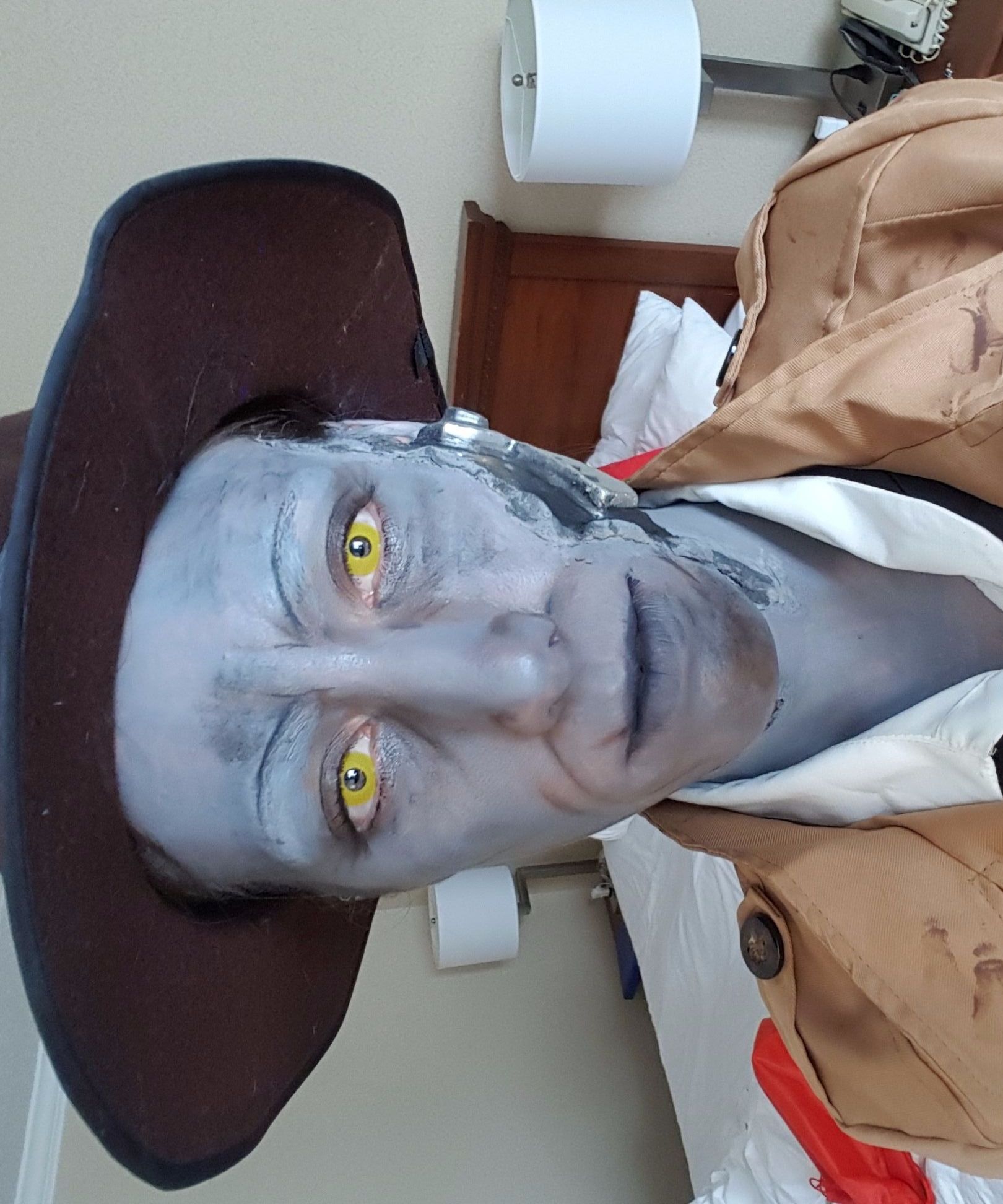 Nick Valentine Face Paint