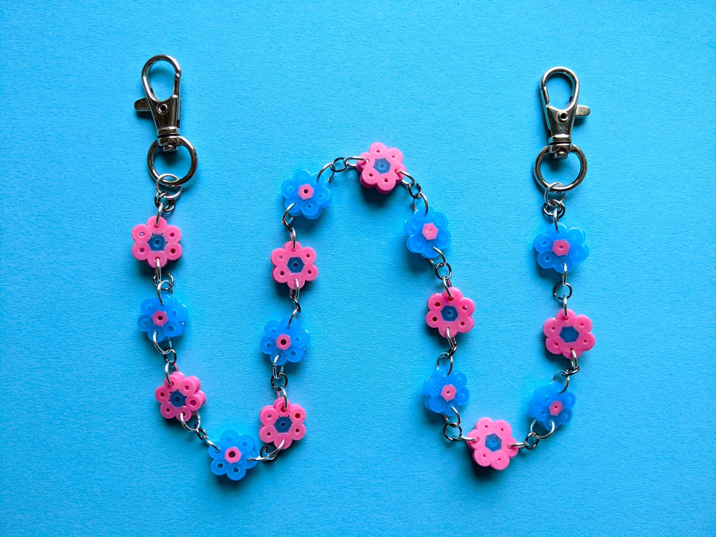 Perler Bead Jean Chain 5 Steps (with Pictures) Instructables